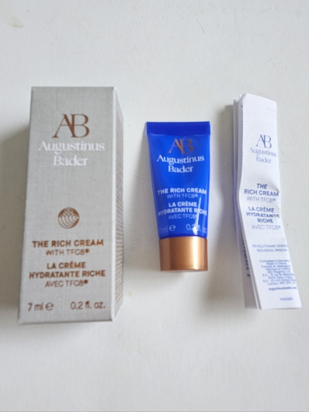 Augustinus Bader The Rich Cream TFC8® Face Moisturizer Travel Size Anti Aging